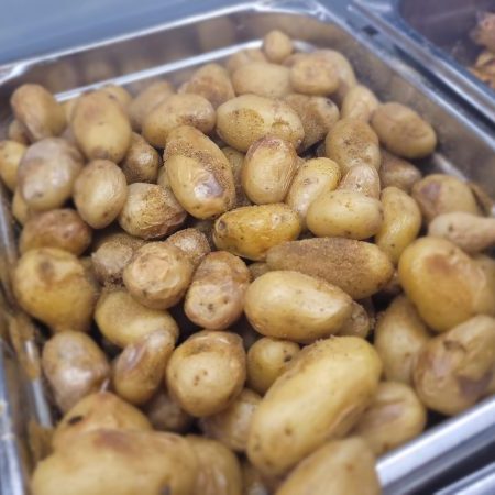 Portion de pomme de terres